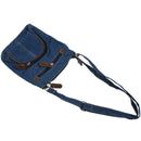 fashion retro denim crossbody bag women classic canvas pochette casual zipp F1L1