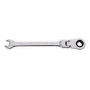 1PC Flexible Head Ratchet Metric Spanner Open End And Ring Wrenches Tool 8m K3C3