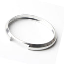 Car Keyring Trim Ring Rim for BMW MINI Roadster Cooper Clubman S KEY B Silv S2R7