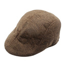 Womens Mens Cap Flat Cabbie Linen Beret Duckbill Golf Driving Travel Caps H
