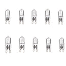 10x G9 40W Warm White Halogen Bulb Light Lamp 3000-3500K Globe 230V