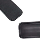 Deluxe Black PC Laptop PU Leather Wrist Rest with Meomery Foam for Standard