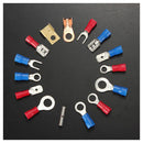 300Pcs male female Assortment electric insulated pins flat round crimp conn U9X8