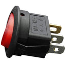 5 X 12V 16A LED Bipolar Rocker Switch ON / OFF SPST for Auto Moto Boat - Re S1H2