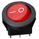 5 X 12V 16A LED Bipolar Rocker Switch ON / OFF SPST for Auto Moto Boat - Re S1H2
