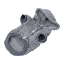 Cat Dog Clothes Winter Warm Knitwear for Christmas Puppy Dog Jacket Hooded  A4S6