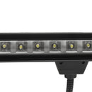 LED Clip-on Music Stand Clamp Night Light Bed Table Desk Reading Lamp