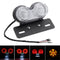 License Plate LED Brake Dual Tail Turn Signal Lights For Bobber Cafe ATV Chopper