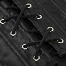 Women's Jacquard 12/24 Steel Bone Corset Bust Support Lift Chest Tighten Waist Flat Abdomen Shaper with Thong
