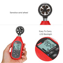 UNI-T bluetooth Digital LCD Anemometer Gauge Wind Flow Speed Temperature Tester