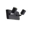 AC85-265V 2 Heads E27 Base Socket Rectangular Rotating Ceiling Light Holder Fixture Lamp Accessories