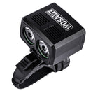 WOSAW BCD-007 2400LM 2-XPE LED 360 Rotatable 5Modes USB Rechargeable IPX5 Waterproof Bike Front Light Bicycle Handlebar Lights Outdoor Riding Lights