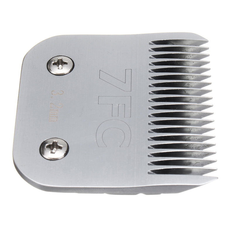 3.2mm No 7FC Carbon Steel Pet Clippers Blade Cutter Replacement For Andis 64121