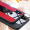 Bakeey Luxury Shockproof Soft Silicone PU Leather Tempered Glass Protective Case For Xiaomi Mi MIX 3