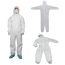 Disposable White Coveralls Dust Spray Suit Non-woven Clothing