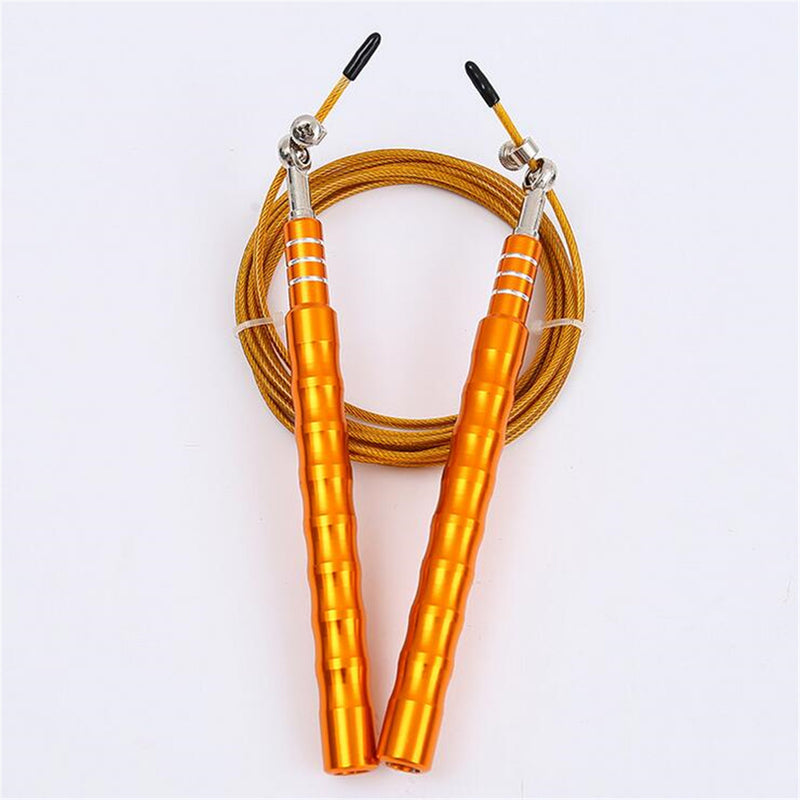 280cm Aluminum Alloy Rope Jumping Sports Gym Fitness Cardio Training Tool Jump Rope Skipping