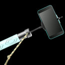 YUANTOOSE G02-B 7 In 1 Luminous Folding Stick Aluminum Camping Trekking Pole Safety Survival Multifunctional Tools Kit