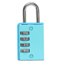 4 Digit Combination Home Door Toolbox Lock Luggage Suitcase Padlock