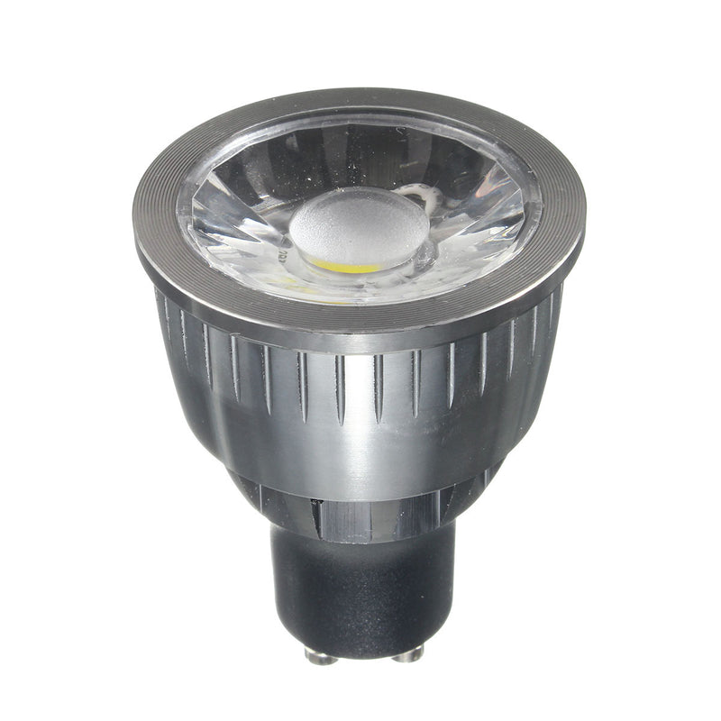 GU10 5W LED COB Black Aluminum Pure White Warm White Natural White Spot Lightt Bulb AC85-265V