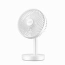 KONKA KF-06U01A Desktop Low Noise Fan Arc Backflow Net Cover USB Charging Four Speed Wind