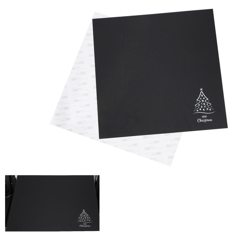 300*300mm Christmas Series Heated Bed Sticker For TEVO Tornado Lulzbot Taz6 3D Printer Parts