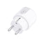 Smart WiFi Socket Voice Remote Control Electricity Statistics Timing Electric Plug Socket European Socket Compatible with Amazon Alexa IFTT Google Home Assistance