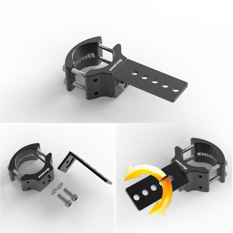 BOSMAA L70 Universal LED Headlight Expansion Mounting Bracket For Car Motorcycle Driving Hunting Spotlight Holder Clamp