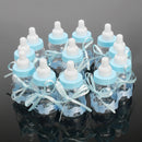 12Pcs Fillable Bottles Candy Box Baby Shower Baptism Party Favour Christening