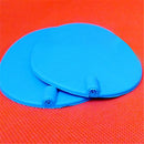 1Pair Silicone Gel Round Oval Shape TENS Unit Electrode Replacement Pad Electrode Patches for Electrotherapy EMS Massager Nerve Muscle Stimulator