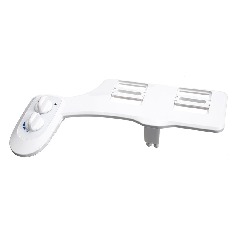 Portable Bidet Toilet Seat Attachment Non-Electric Double Cold Water Nozzle Spray