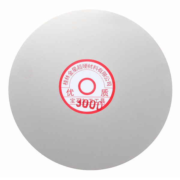 3pcs 6 Inch 600 1500 3000 Grit Diamond Coated Wheel Polishing Disc