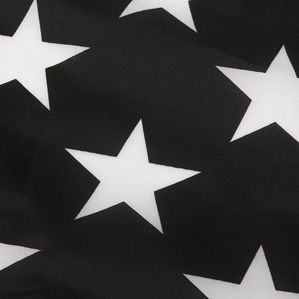 Thin Red Line Stripe American Flag Respect and Honor Banner Law Enforcement Grommets