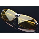 Sport Cycling Driving Glasses Anti-Glare Sunglasses Night Vision Polarized Glasses Black Grey