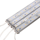 4PCS 50CM DC12V SMD5630 Waterproof LED Hard Rigid Strip Light Bar for Camping Boat Car Caravan