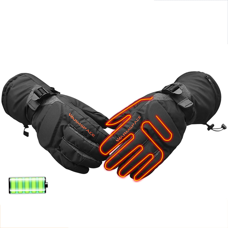 Electric Battery Power Touch Screen Heated Gloves Winter Hand Warm Waterproof