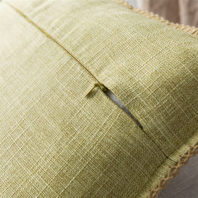 Linen Throw Pillow Case Cushion Cover Seat Sofa Waist Case Home Bedroom Decoration