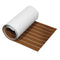 2400x450x6mm Brown EVA Foam Boat Flooring Mat Teak Decking Yacht Sheet 94x18 Inch Faux Teak