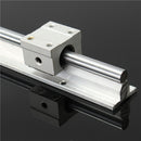 SBR10 L400mm Axis Linear Track Rails Shaft With 2pcs SBR10UU Block Bearing