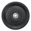 4.5" Nylon Bearing Pulley Wheel 115mm Black Wheel Cable Gym Fitness Equipment Part