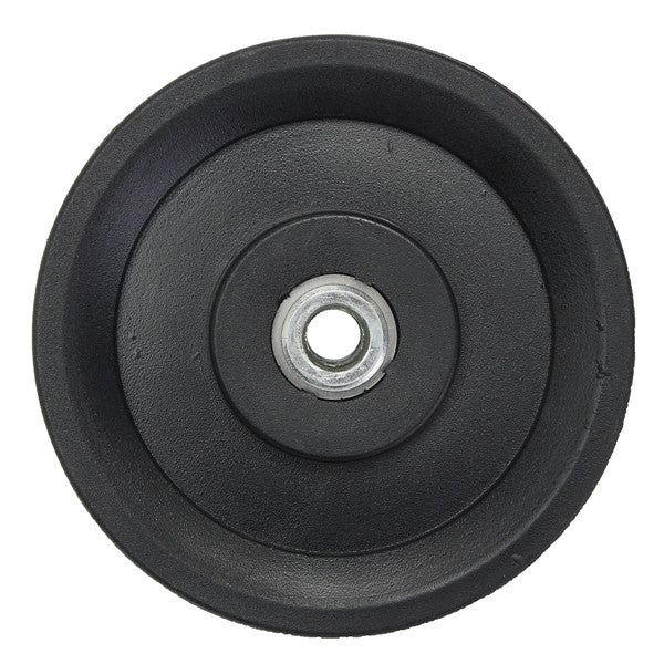 4.5" Nylon Bearing Pulley Wheel 115mm Black Wheel Cable Gym Fitness Equipment Part