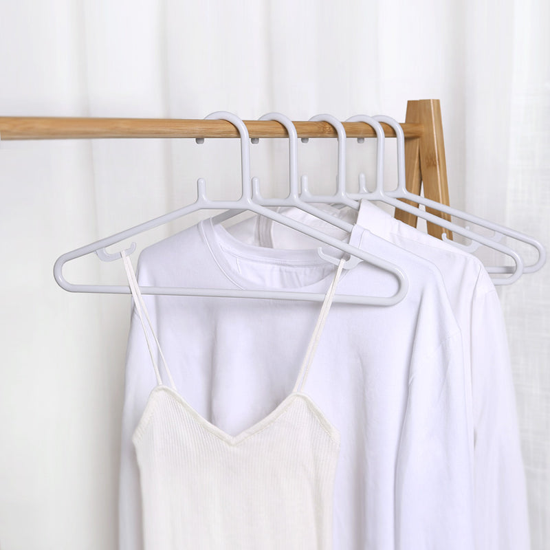 QUANGE 10PCS Cloth Hanger Clothing Organizer Non-Slip Drying Rack Multifunction U-Hook Fixed Holder From Xiaomi Youpin