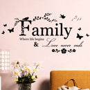 Miico ZY8346 Decorative Sticker Wall Stickers Decor DIY Stickers Bedroom Decoration