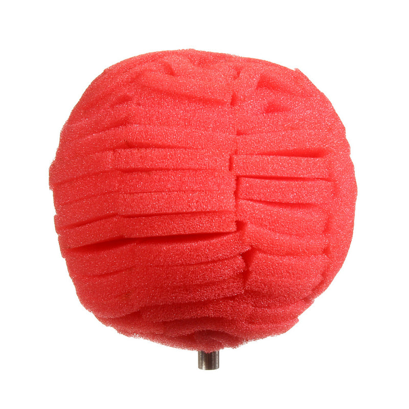 5pcs Burnishing Foam Sponge Polishing Cone Ball Buffing Pad Car Wheel Hub Cleaner Polishing Sponge Set