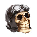 Halloween Skull Head Skeleton Ornament Devil Bones Statue Halloween Sculpture Desktop Decorations