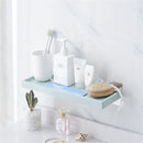 Plastic Suction Cup Bathroom Kitchen Storage Shower Shelf Holder Rack Organizer