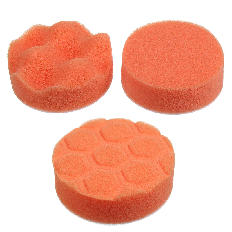 31pcs 3 Inch Polishing Pad Buffing Pads Buffer Sponge Foam Kits Set for Polishing Waxing