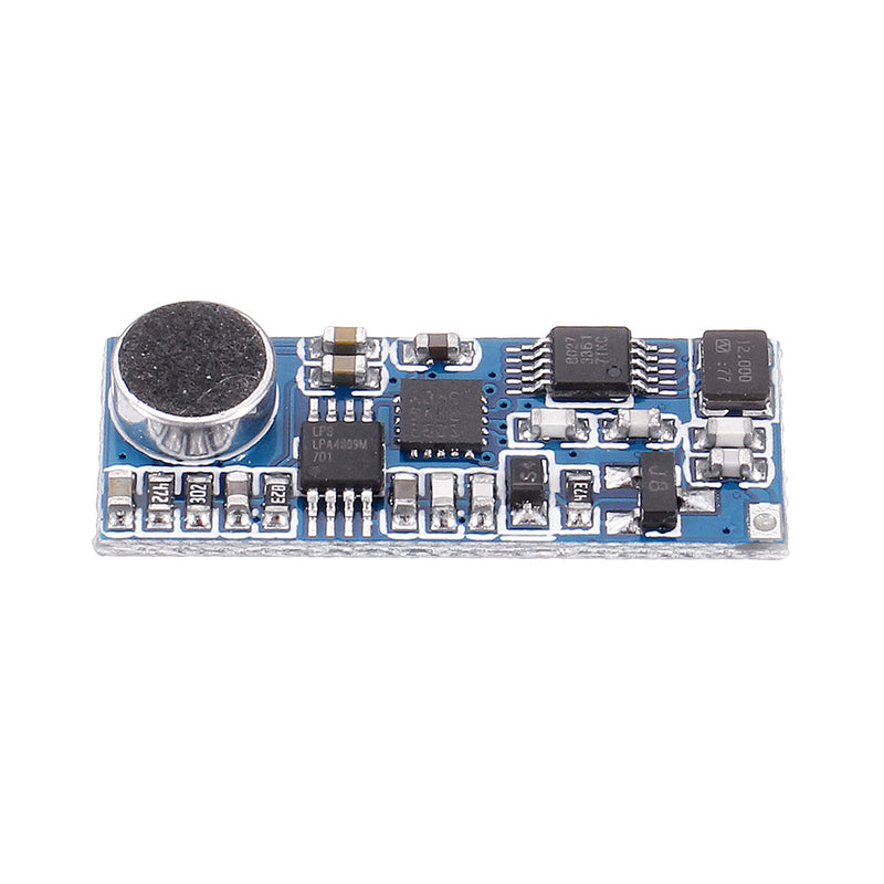 Mini FM Transmitter Module Wireless Microphone Single Channel Board 3-5V 100mW Adjustable Sensitivity PLL 76.0MHz-108.0MHz