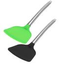 Non Stick Silicone Spatula Pancake Omelets Burgers Slice Turner Kitchen Utensils