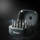 SATA 25pcs Precision Screwdriver Kits Magnetic Multi-Bits Repair Hand Tool Set