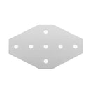 Machifit Aluminum 7 Holes Join Plate Corner Bracket for 2020 V-slot Aluminum Extrusions Profiles CNC Parts